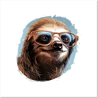 sloth Posters and Art